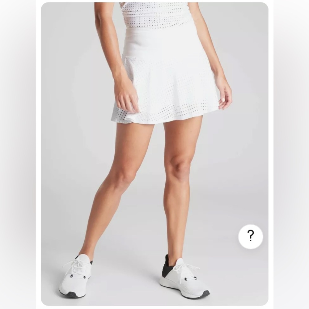 Athleta A Game Skort 14" in White